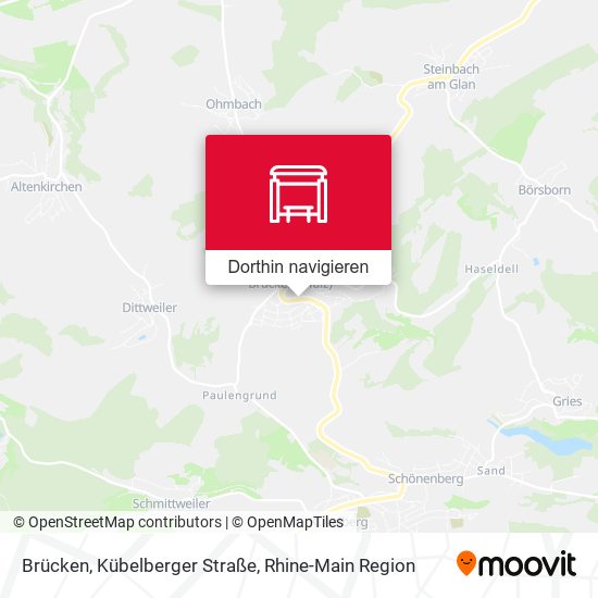 Brücken, Kübelberger Straße Karte