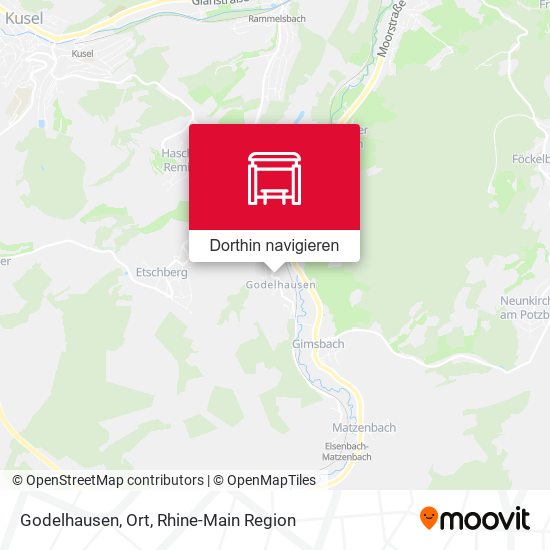 Godelhausen, Ort Karte