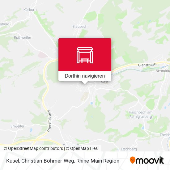 Kusel, Christian-Böhmer-Weg Karte
