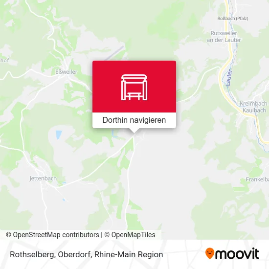 Rothselberg, Oberdorf Karte