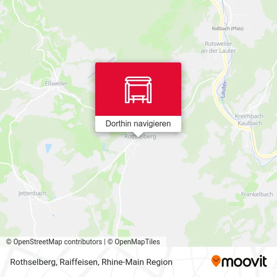 Rothselberg, Raiffeisen Karte