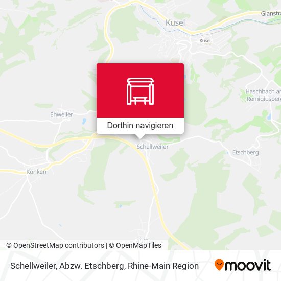 Schellweiler, Abzw. Etschberg Karte