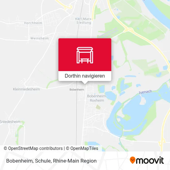 Bobenheim, Schule Karte