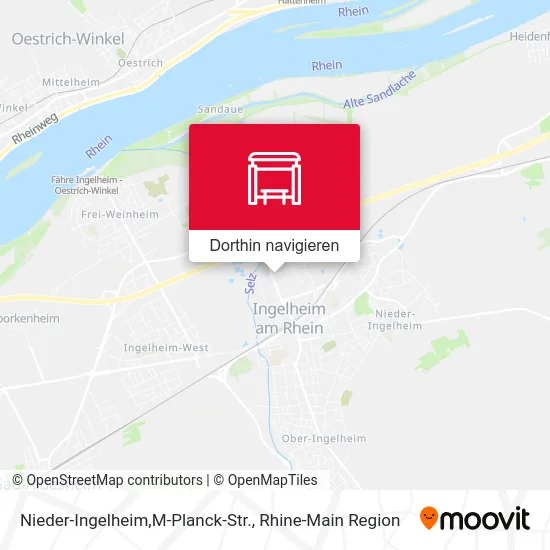 Nieder-Ingelheim,M-Planck-Str. Karte