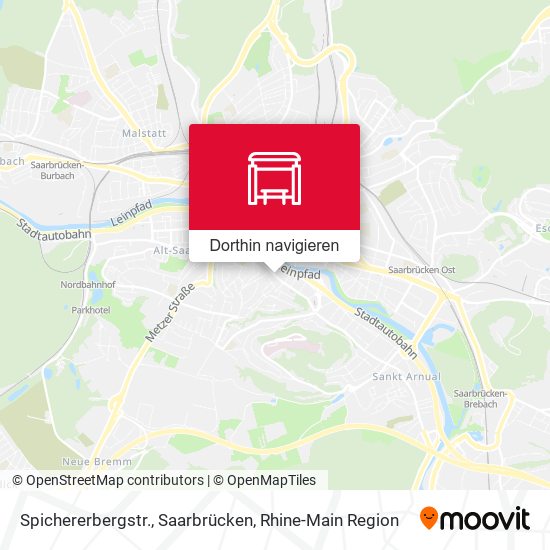 Spichererbergstr., Saarbrücken Karte