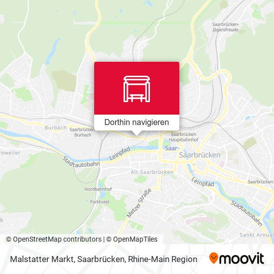 Malstatter Markt, Saarbrücken Karte