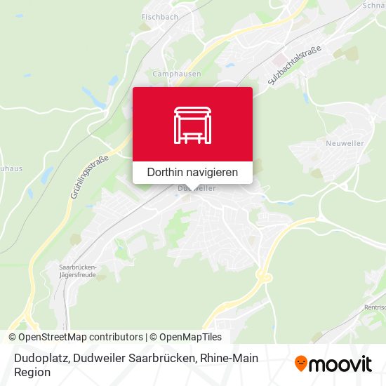 Dudoplatz, Dudweiler Saarbrücken Karte