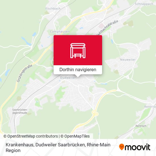 Krankenhaus, Dudweiler Saarbrücken Karte