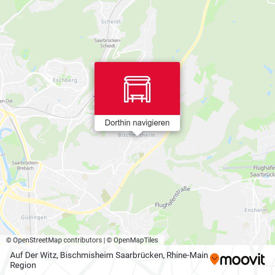 Auf Der Witz, Bischmisheim Saarbrücken Karte