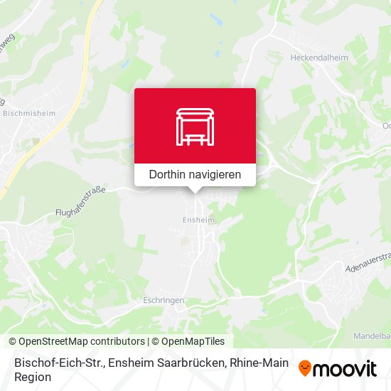 Bischof-Eich-Str., Ensheim Saarbrücken Karte