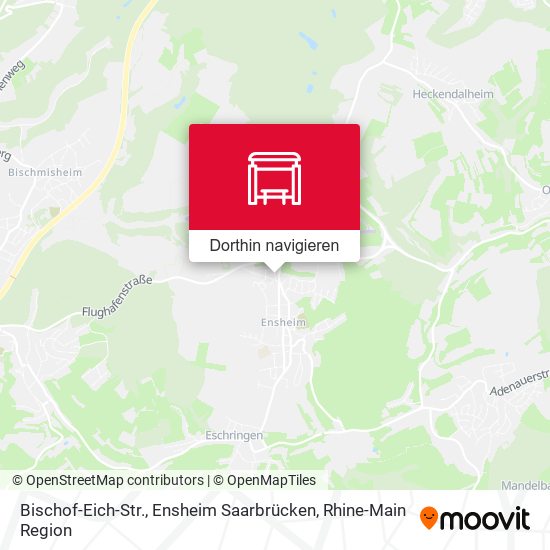 Bischof-Eich-Str., Ensheim Saarbrücken Karte