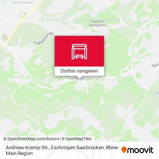 Andreas-Kremp-Str., Eschringen Saarbrücken Karte