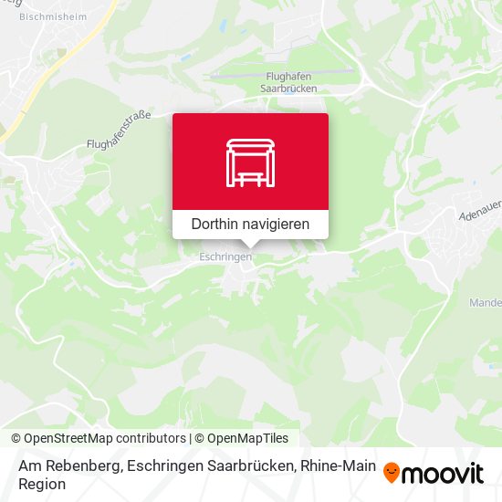 Am Rebenberg, Eschringen Saarbrücken Karte