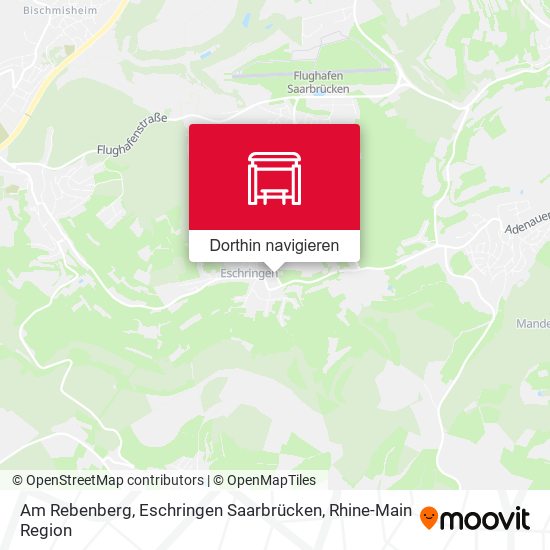 Am Rebenberg, Eschringen Saarbrücken Karte