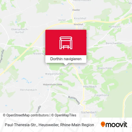 Paul-Theresia-Str., Heusweiler Karte