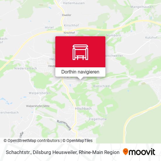 Schachtstr., Dilsburg Heusweiler Karte