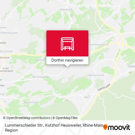 Lummerschieder Str., Kutzhof Heusweiler Karte