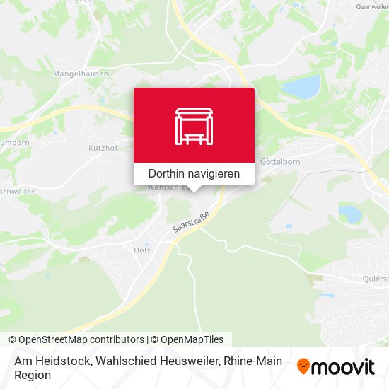 Am Heidstock, Wahlschied Heusweiler Karte