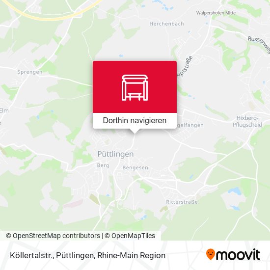 Köllertalstr., Püttlingen Karte