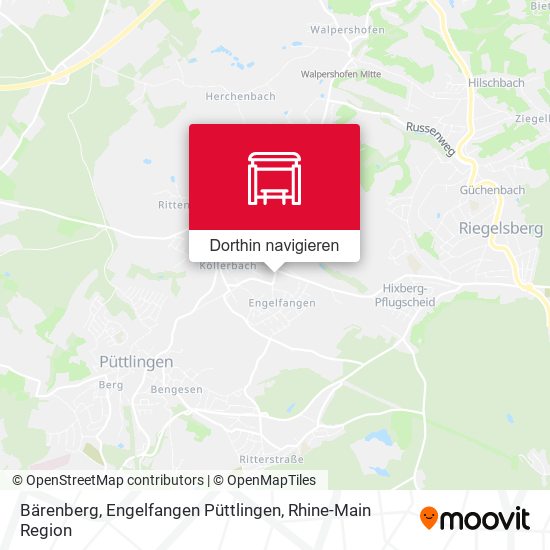 Bärenberg, Engelfangen Püttlingen Karte