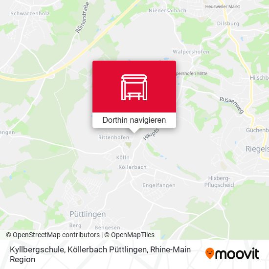 Kyllbergschule, Köllerbach Püttlingen Karte