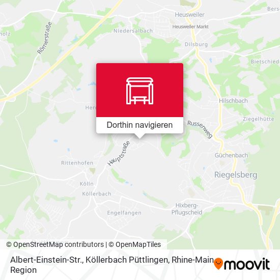 Albert-Einstein-Str., Köllerbach Püttlingen Karte