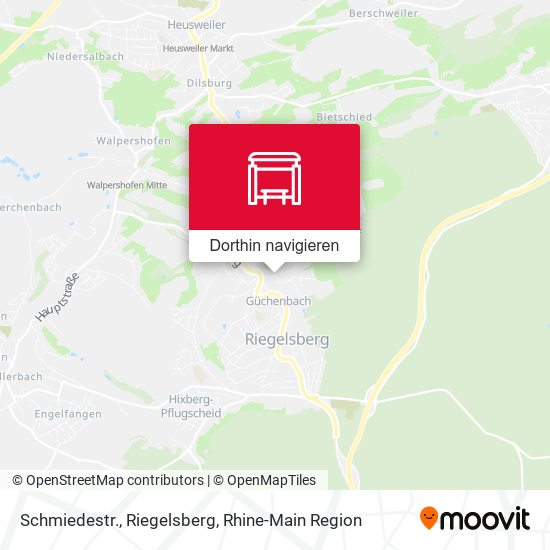 Schmiedestr., Riegelsberg Karte