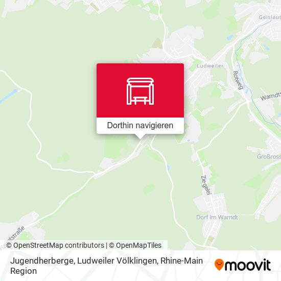 Jugendherberge, Ludweiler Völklingen Karte
