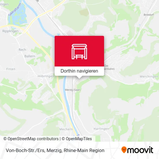 Von-Boch-Str./Ers, Merzig Karte