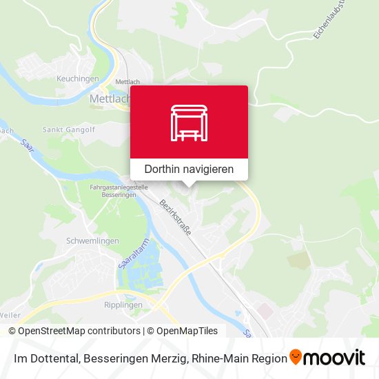 Im Dottental, Besseringen Merzig Karte