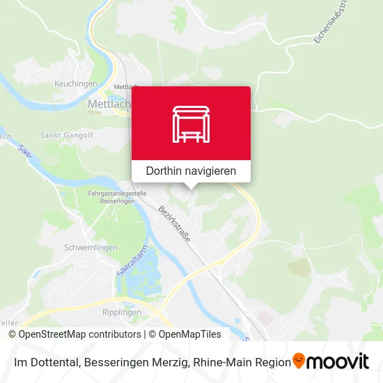 Im Dottental, Besseringen Merzig Karte