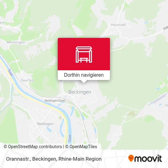 Orannastr., Beckingen Karte