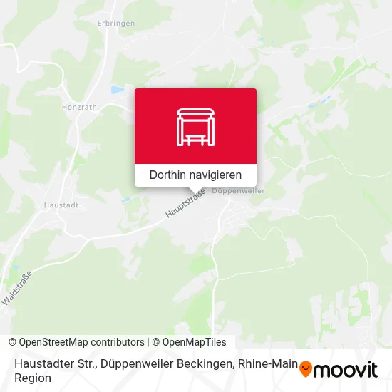 Haustadter Str., Düppenweiler Beckingen Karte