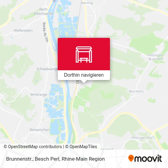 Brunnenstr., Besch Perl Karte