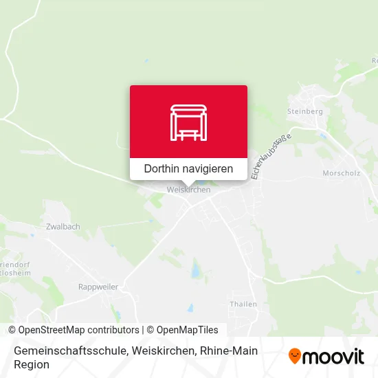 Gemeinschaftsschule, Weiskirchen Karte