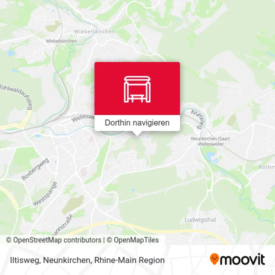 Iltisweg, Neunkirchen Karte