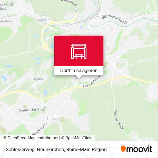 Schlesierweg, Neunkirchen Karte
