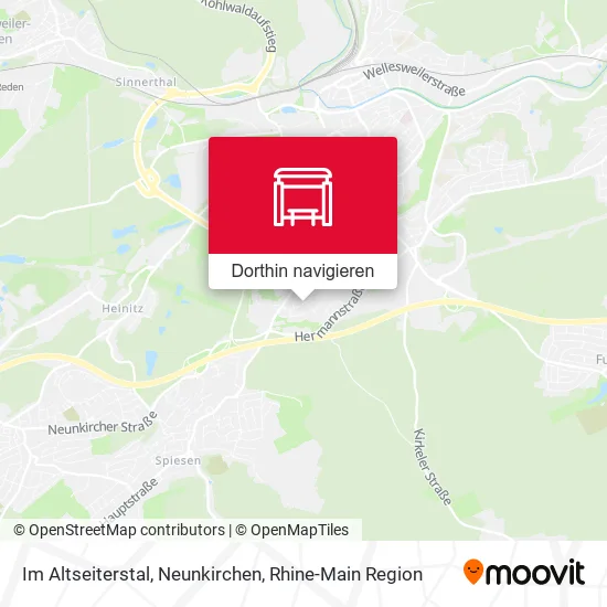 Im Altseiterstal, Neunkirchen Karte