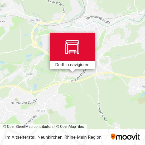 Im Altseiterstal, Neunkirchen Karte