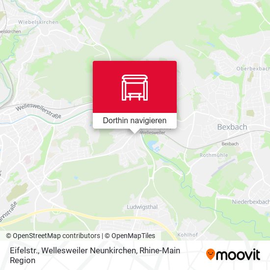 Eifelstr., Wellesweiler Neunkirchen Karte