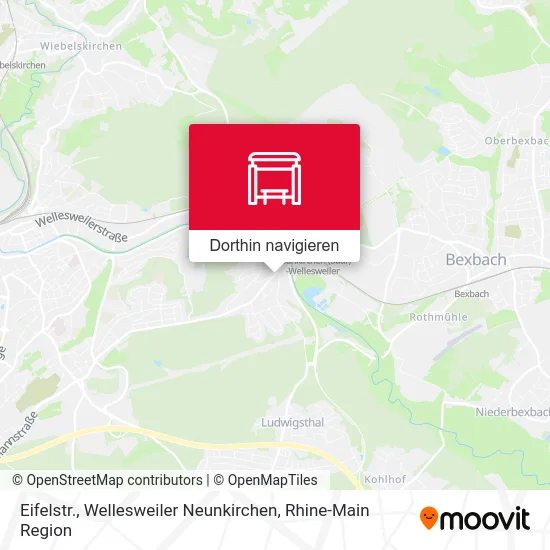 Eifelstr., Wellesweiler Neunkirchen Karte