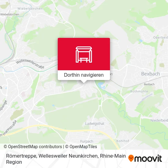 Römertreppe, Wellesweiler Neunkirchen Karte