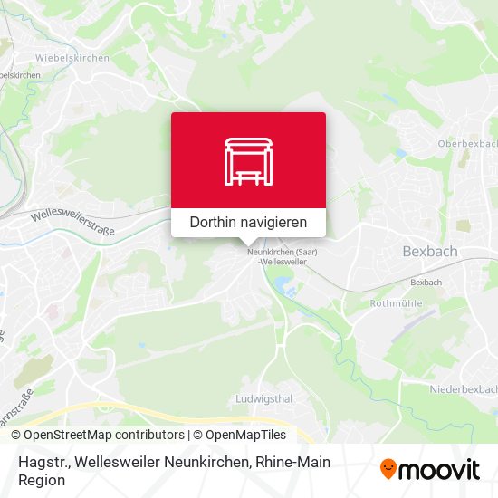 Hagstr., Wellesweiler Neunkirchen Karte