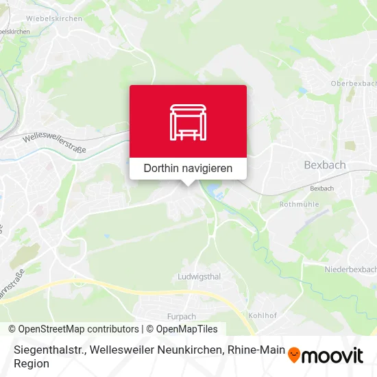 Siegenthalstr., Wellesweiler Neunkirchen Karte
