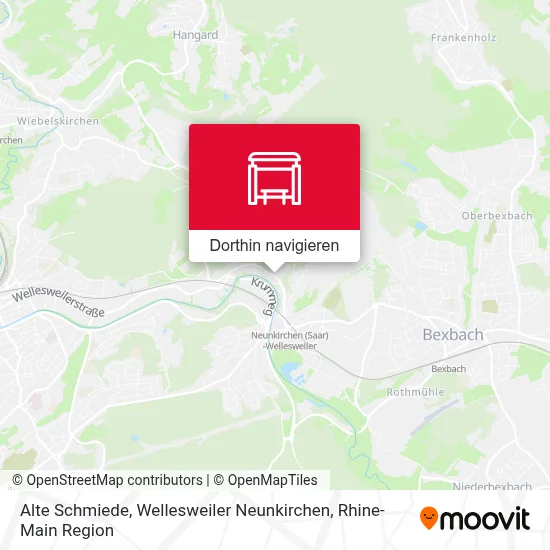 Alte Schmiede, Wellesweiler Neunkirchen Karte
