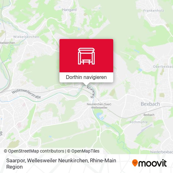 Saarpor, Wellesweiler Neunkirchen Karte