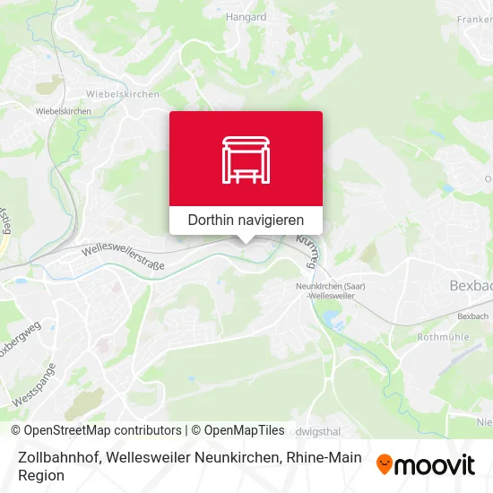 Zollbahnhof, Wellesweiler Neunkirchen Karte