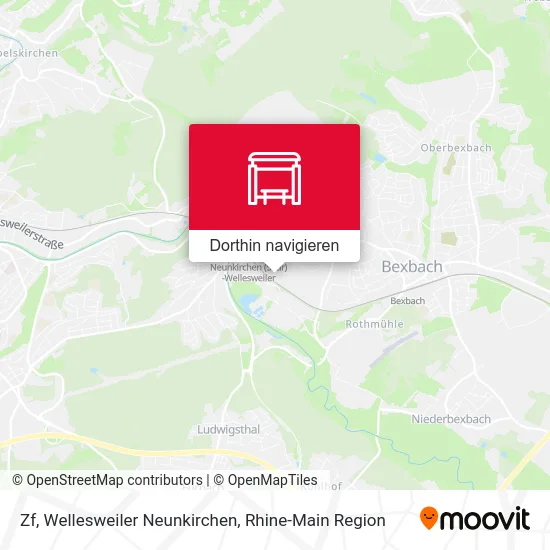 Zf, Wellesweiler Neunkirchen Karte