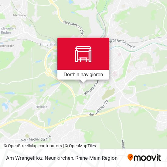 Am Wrangelflöz, Neunkirchen Karte