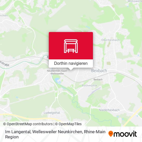 Im Langental, Wellesweiler Neunkirchen Karte